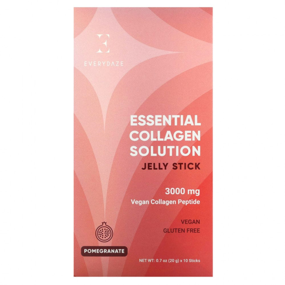   (Iherb) Everydaze, Essential Collagen Solution,   , , 3000 , 10   20  (0,7 )    -     , -, 