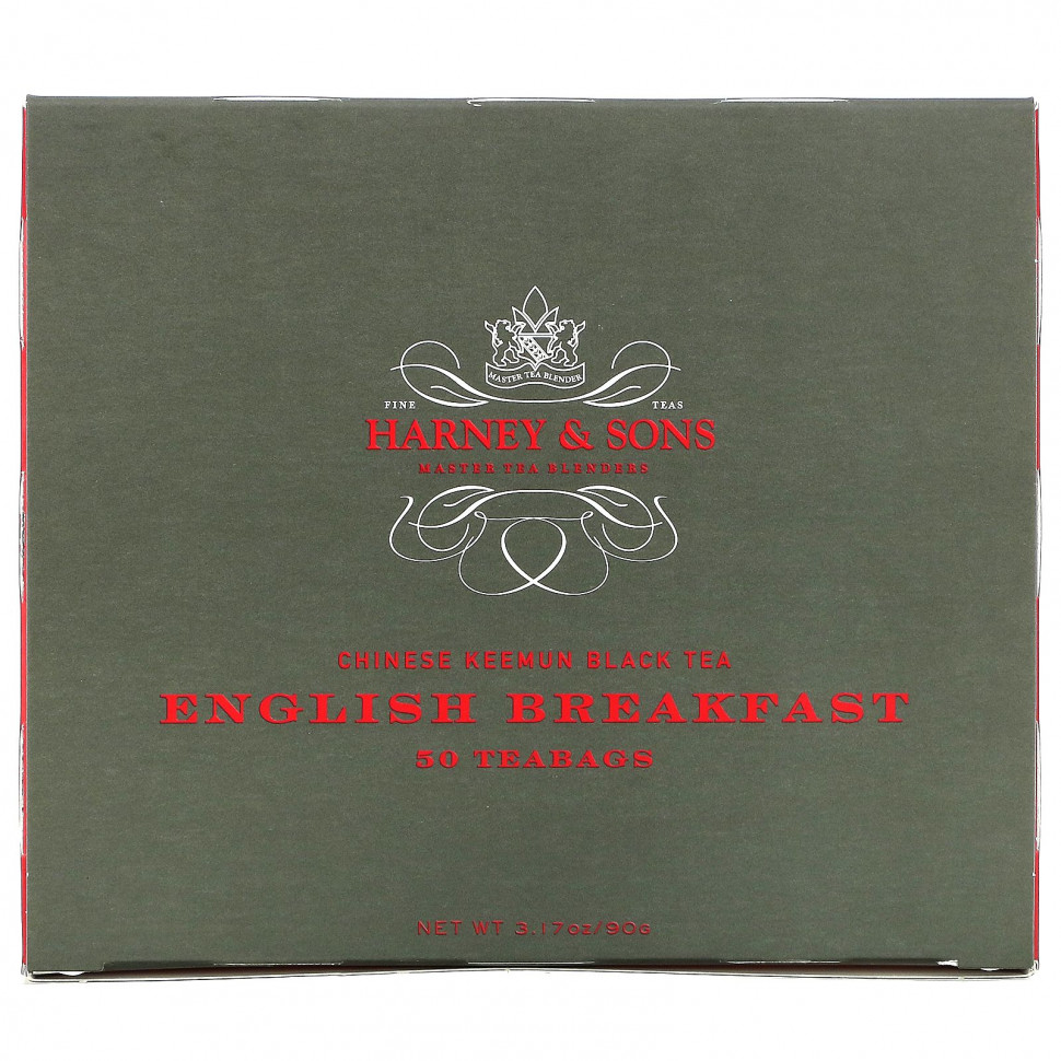 ���� ������ (Iherb) Harney & Sons, ��������� ������ ��� �����, ���������� �������, 50 ������ ���������, 90 � (3,17 �����), ������ �� 2220 ���