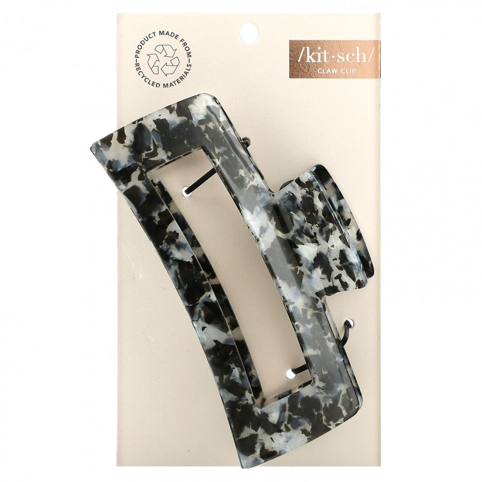 ���� ������ (Iherb) Kitsch, Eco-Friendly Jumbo Open Shape Claw Clip, ������, 1 �����, ������ �� 2260 ���
