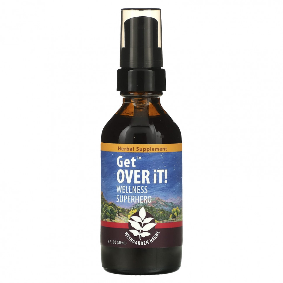 ���� ������ (Iherb) WishGarden Herbs, Get Over It, Wellness Superhero, 59 �� (2 ����. �����), ������ �� 4530 ���