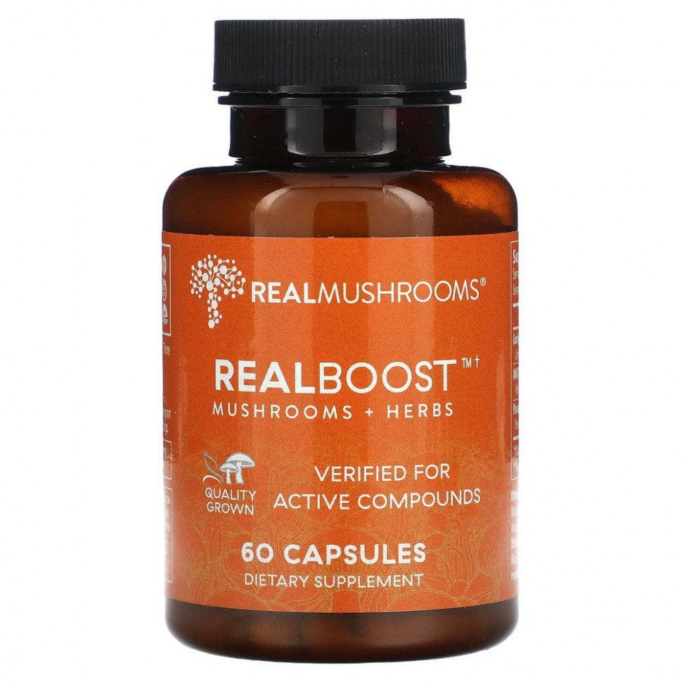   (Iherb) Real Mushrooms, Realboost,   `` 60     -     , -, 