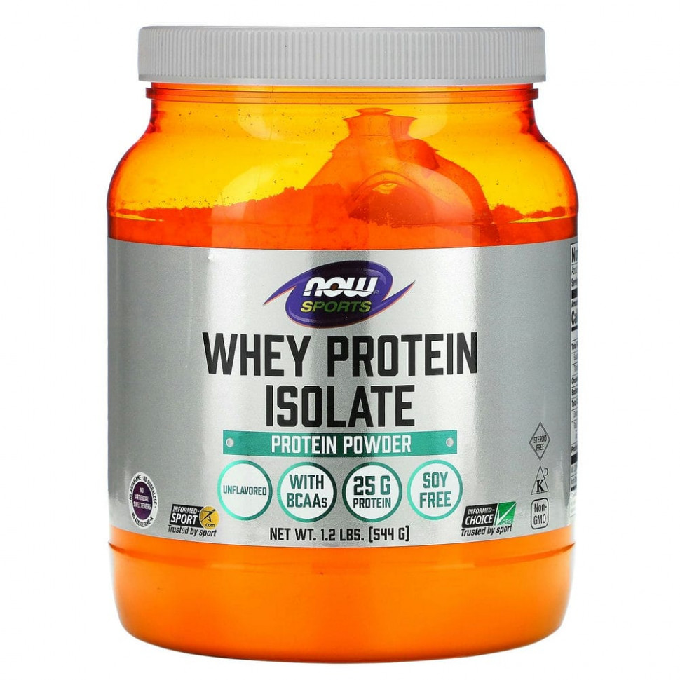 ���� ������ (Iherb) NOW Foods, Sports, ������ ������������� ��������, ��� �������, 544 � (1,2 �����), ������ �� 4660 ���