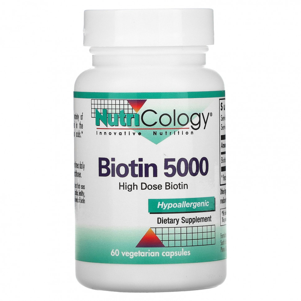   (Iherb) Nutricology,  5000, 60      -     , -, 