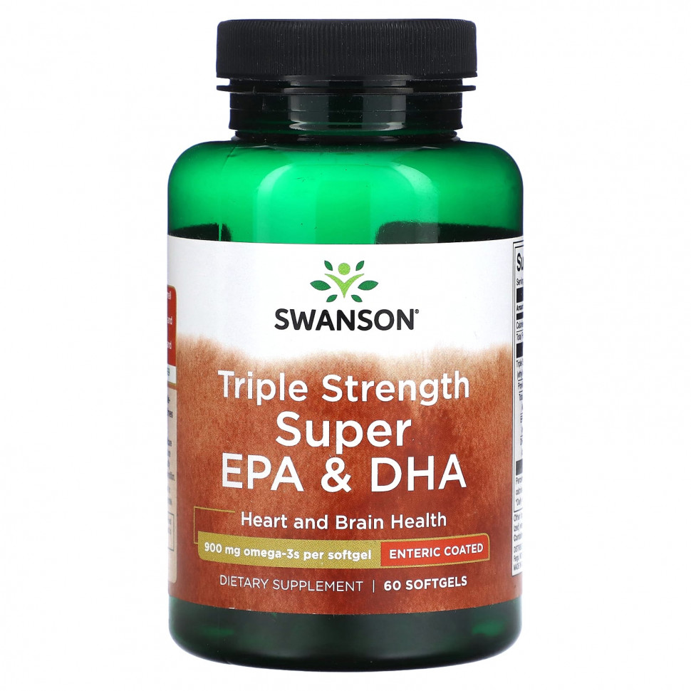 ���� ������ (Iherb) Swanson, ����� ��� � ��� ������� ����, 900 ��, 60 ������ ��������, ������ �� 3000 ���