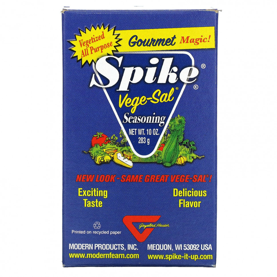 ���� ������ (Iherb) Spike, �������� Vege-Sal, 10 ����� (283 �), ������ �� 1670 ���