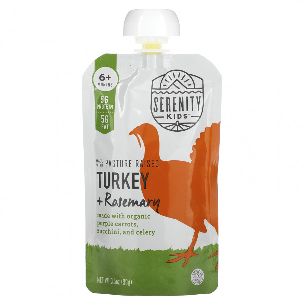 ���� ������ (Iherb) Serenity Kids, ������� � ����������, �� 6 �������, 99 � (3,5 �����), ������ �� 800 ���