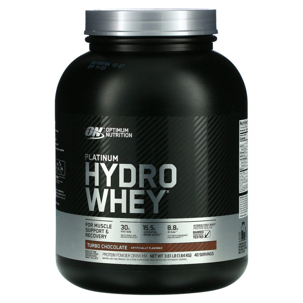   (Iherb) Optimum Nutrition, Platinum Hydro Whey,    , -, 1,64  (3,61 )    -     , -, 