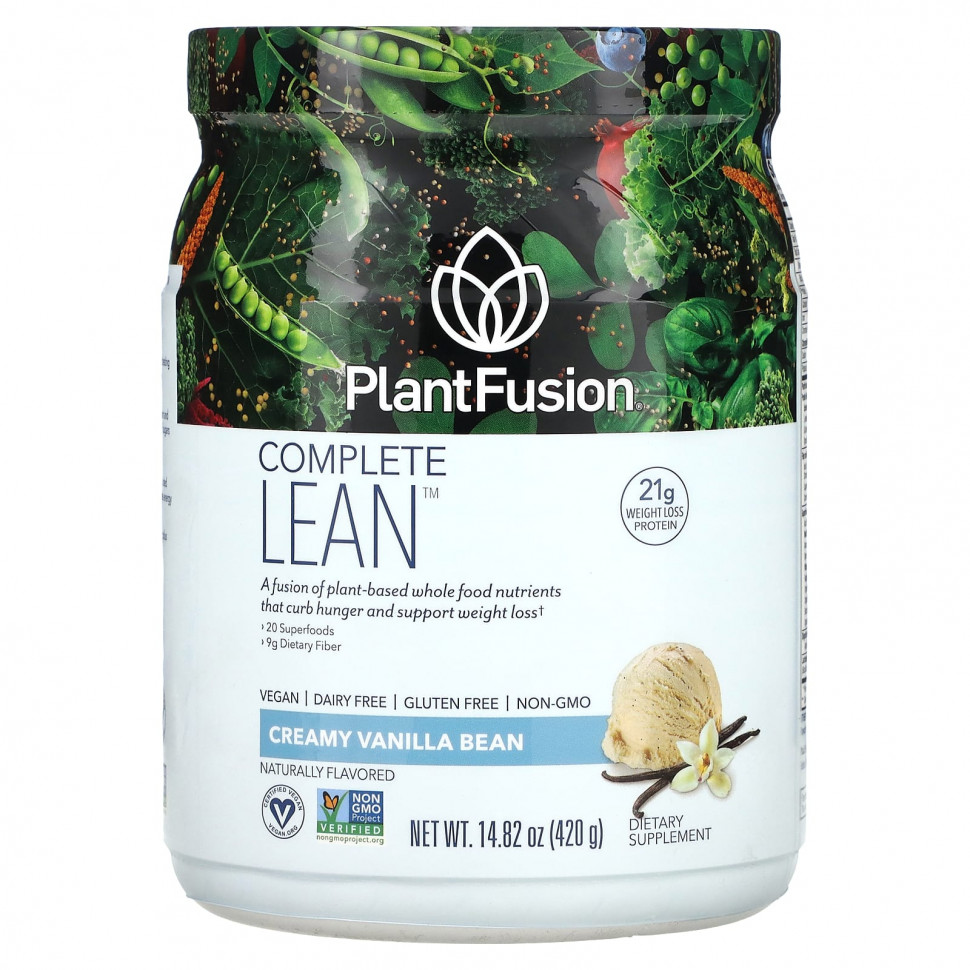   (Iherb) PlantFusion, Complete Lean,   , 420  (14,82 )    -     , -, 