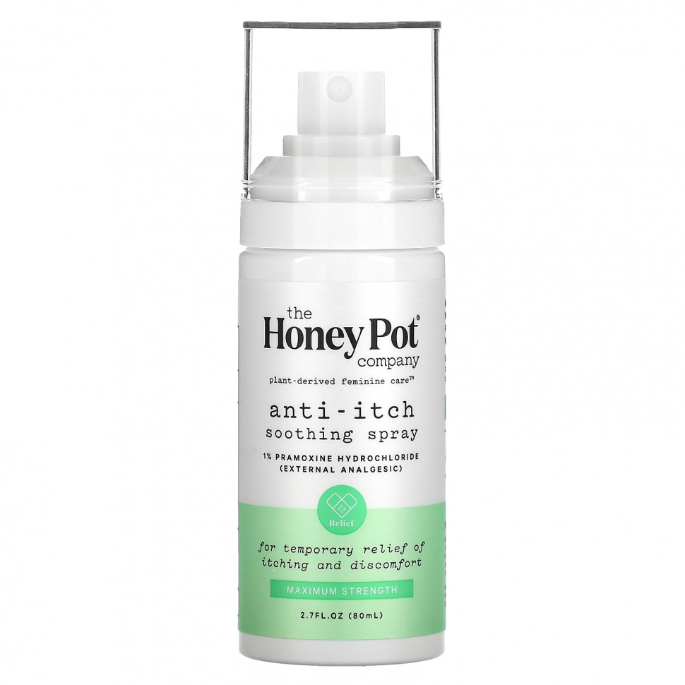   (Iherb) The Honey Pot Company, Anit-Itch Soothing Spray, 2.7 fl oz (80 ml)    -     , -, 