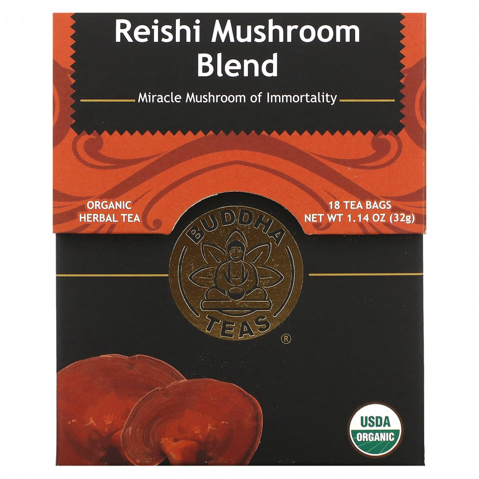 ���� ������ (Iherb) Buddha Teas, Organic Herbal Tea, ����� ������ �����, ��� �������, 18 ������ ���������, 32 � (1,14 �����), ������ �� 2110 ���
