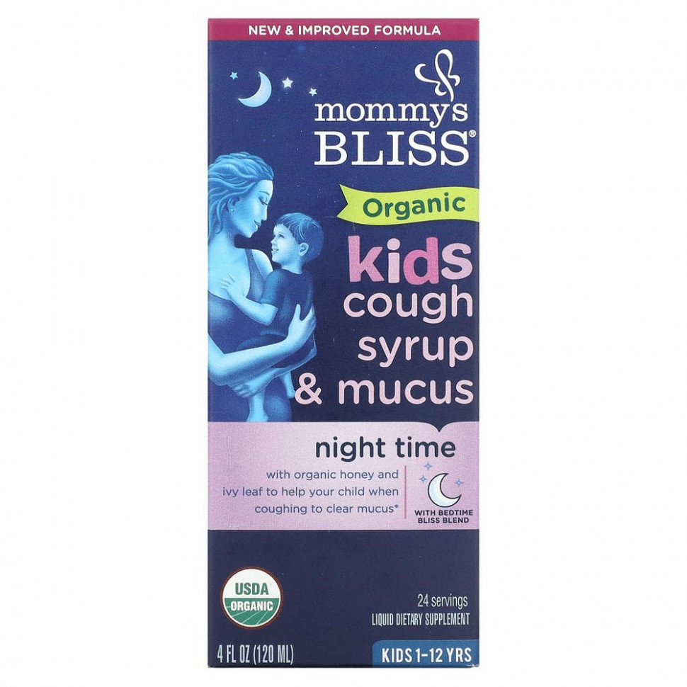   (Iherb) Mommy's Bliss,  ,    ,    ,  1  12 , 120  (4 . )    -     , -, 