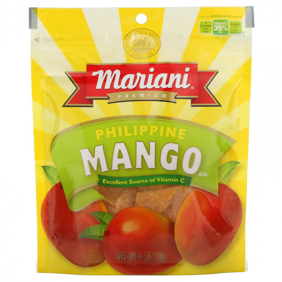 ���� ������ (Iherb) Mariani Dried Fruit, ������������ �����, 113 � (4 �����), ������ �� 1200 ���