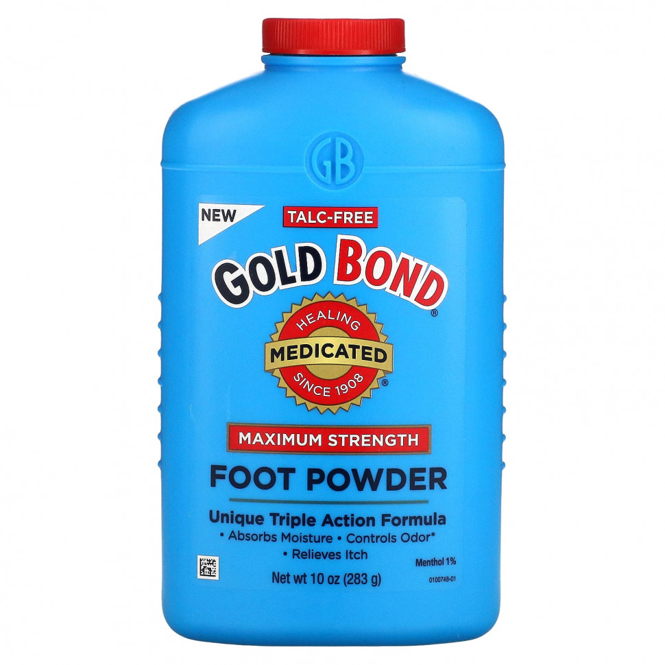 ���� ������ (Iherb) Gold Bond, Medicated, ����� ��� ���, ���������� ������� �������� ��������, ������������ �������������, 283 � (10 �����), ������ �� 2680 ���