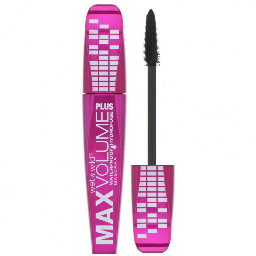 ���� ������ (Iherb) Wet n Wild, ����������� ���� ��� ������ Max Volume Plus, ������� Amp'd Black, 8 ��, ������ �� 1510 ���