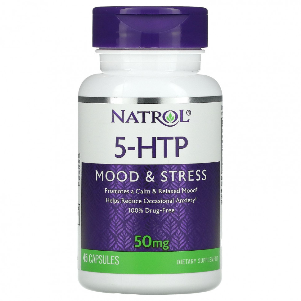   (Iherb) Natrol, 5-HTP,   , 50 , 45     -     , -, 