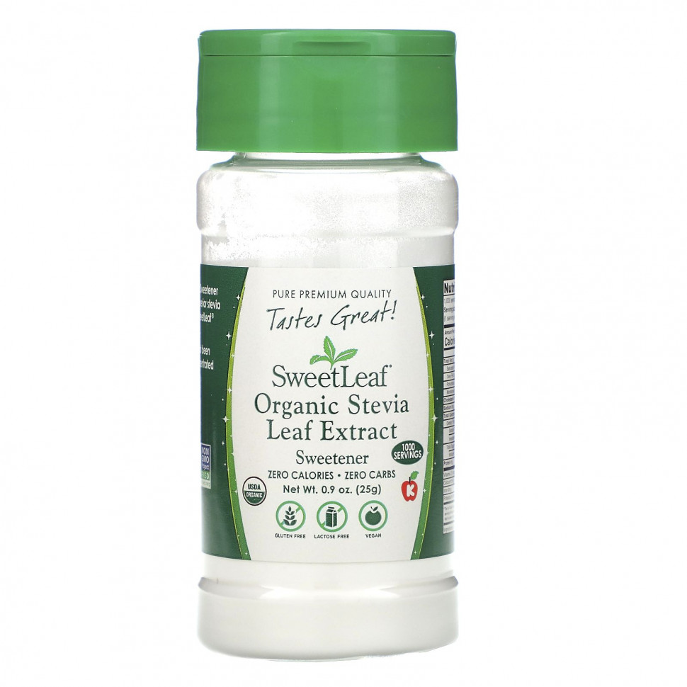 ���� ������ (Iherb) Wisdom Natural, SweetLeaf, ������������ �������� ������� ������, �������������, 25 � (0,9 �����), ������ �� 3030 ���