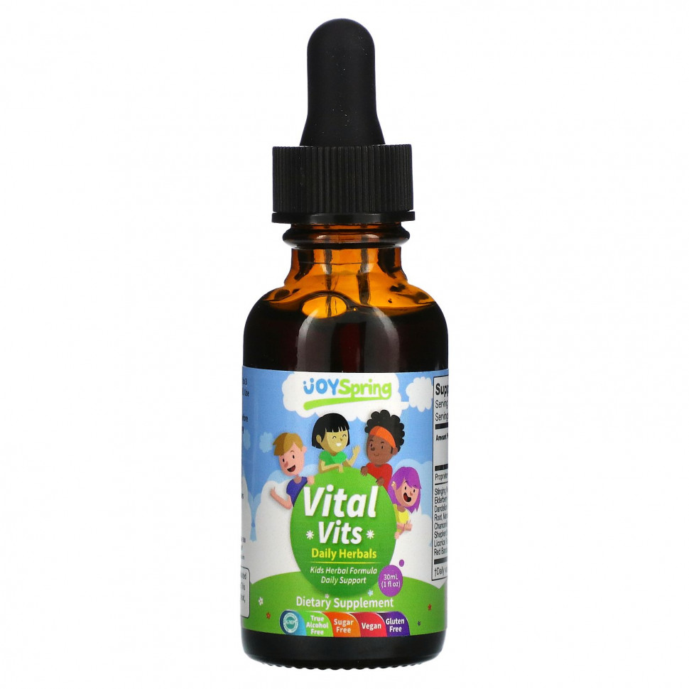   (Iherb) JoySpring, Vital Vits, Daily Herbals, 1   (30 )    -     , -, 