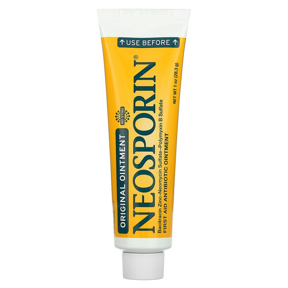 ���� ������ (Iherb) Neosporin, ������������ ���� � ������������ �������� ��������, 28,3 � (1 �����), ������ �� 2380 ���