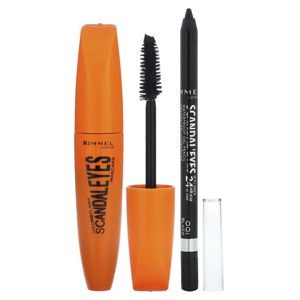   (Iherb) Rimmel London,    Scandaleyes    Kohl Kajal, 003 Extreme Black,   2     -     , -, 