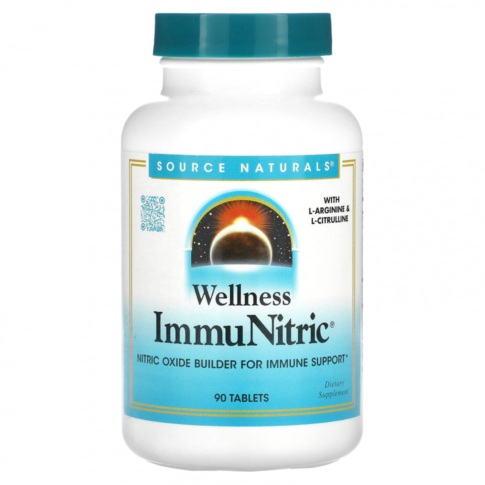   (Iherb) Source Naturals, Wellness ImmuNitric`` 90     -     , -, 