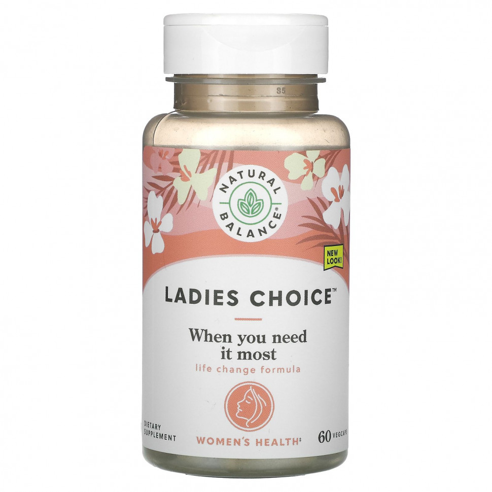   (Iherb) Natural Balance, Ladies Choice,        , 60      -     , -, 