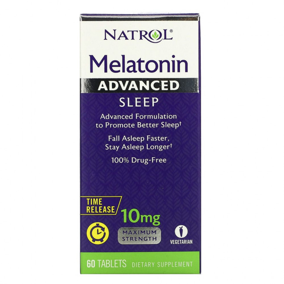   (Iherb) Natrol, ,  ,  , 10 , 60     -     , -, 