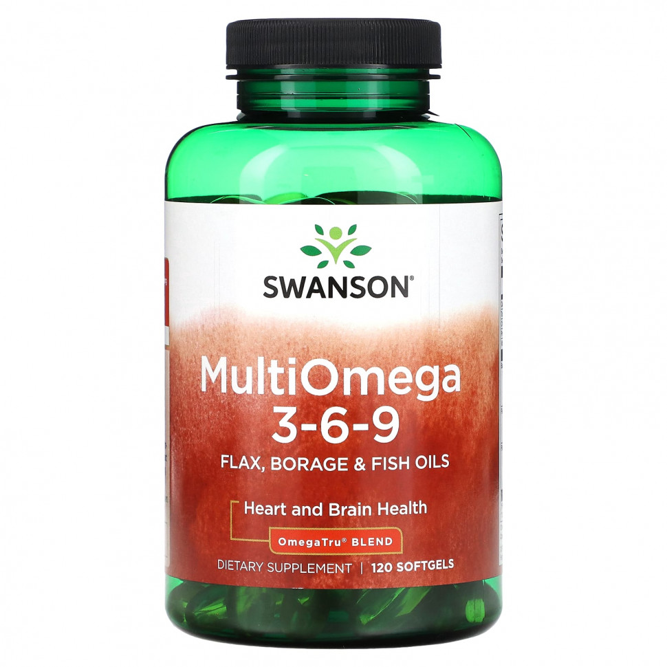   (Iherb) Swanson, MultiOmega 3-6-9`` 120      -     , -, 