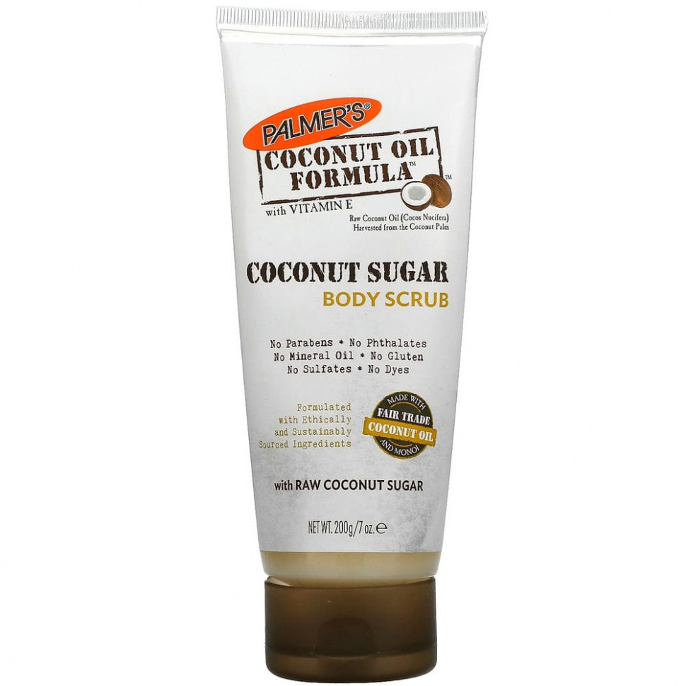 ���� ������ (Iherb) Palmer's, Coconut Sugar Body Scrub, 7 oz (200 g), ������ �� 2100 ���