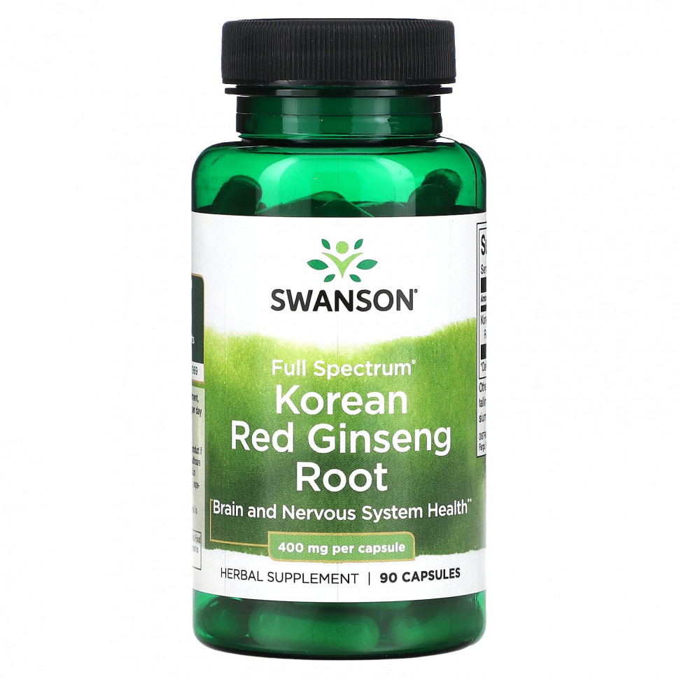 ���� ������ (Iherb) Swanson, ������ ���������� �������� �������� ������� �������, 400 ��, 90 ������, ������ �� 1680 ���
