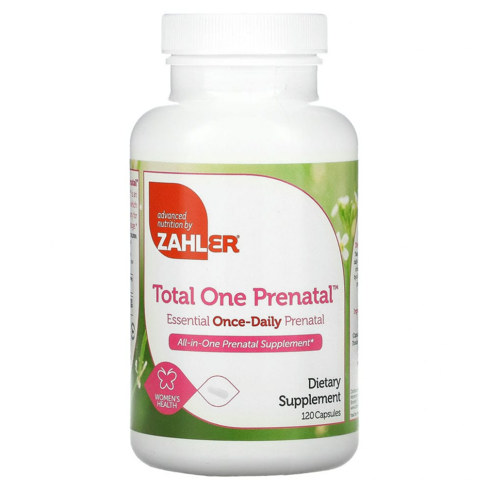 ���� ������ (Iherb) Zahler, ��������� �������� Total One, ��������� ��������� ��������, ����������� 1 ��� � ����, 120 ������, ������ �� 4750 ���