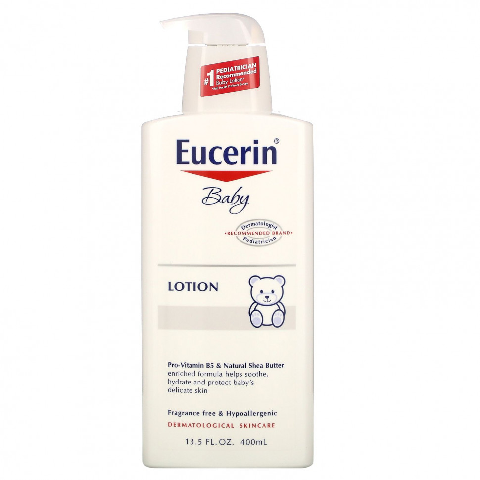 ���� ������ (Iherb) Eucerin, Baby, ������, ��� ������, 400 �� (13,5 ������ �����), ������ �� 3240 ���
