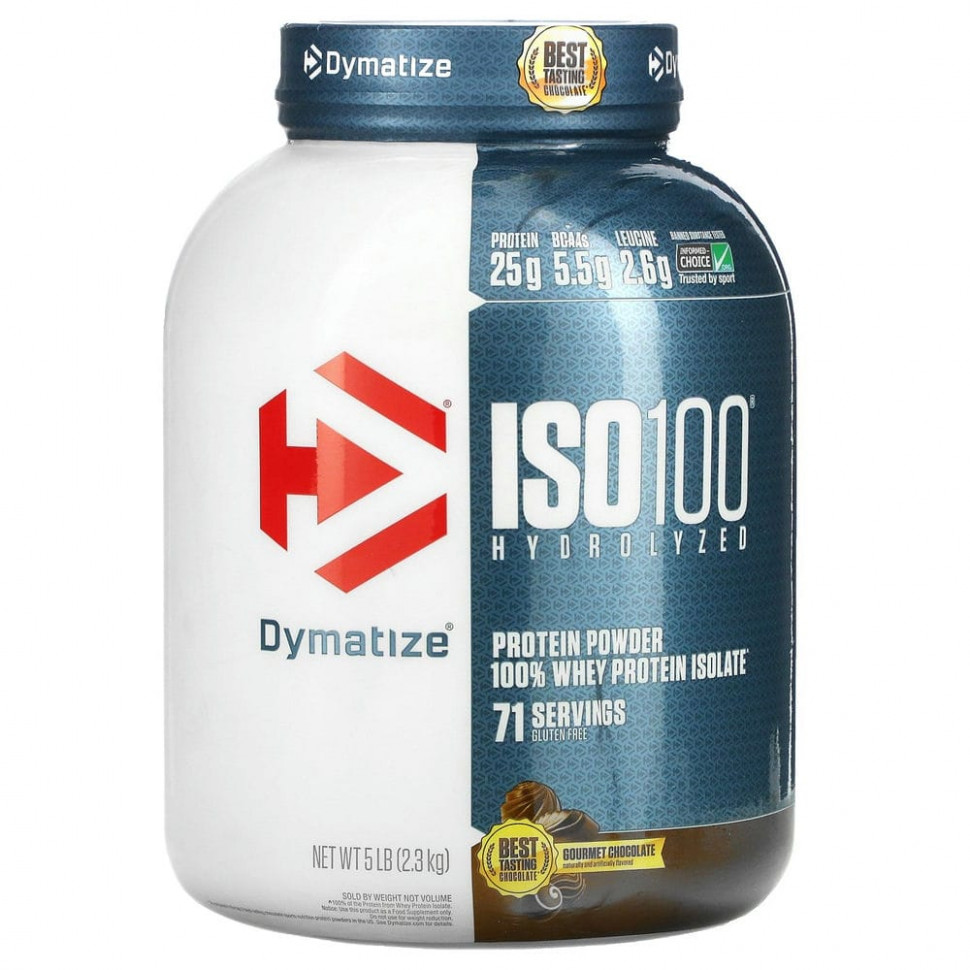   (Iherb) Dymatize Nutrition,  ISO 100 , 100% -   ,,  , 5  (2,3 )    -     , -, 