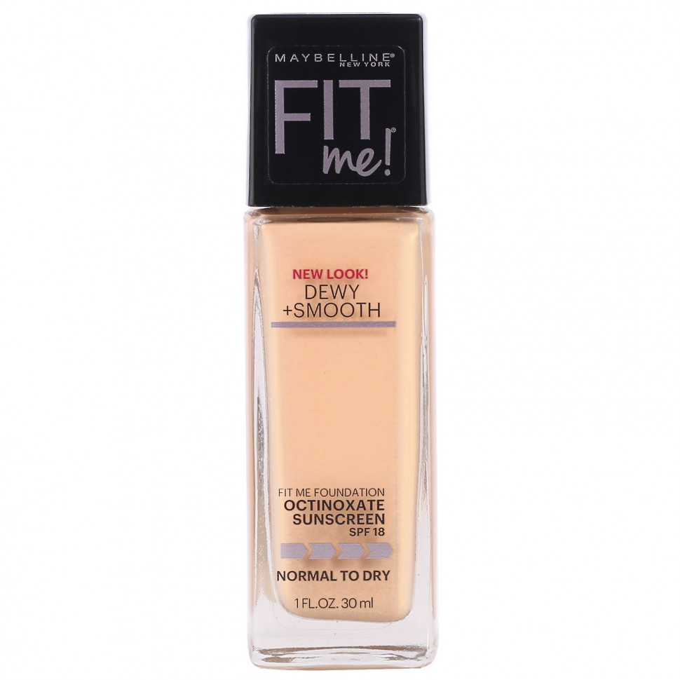 ���� ������ (Iherb) Maybelline, Fit Me, ����������� � ������������� ��������� ������, ������� 125 ������������ ���, 30 ��, ������ �� 2380 ���