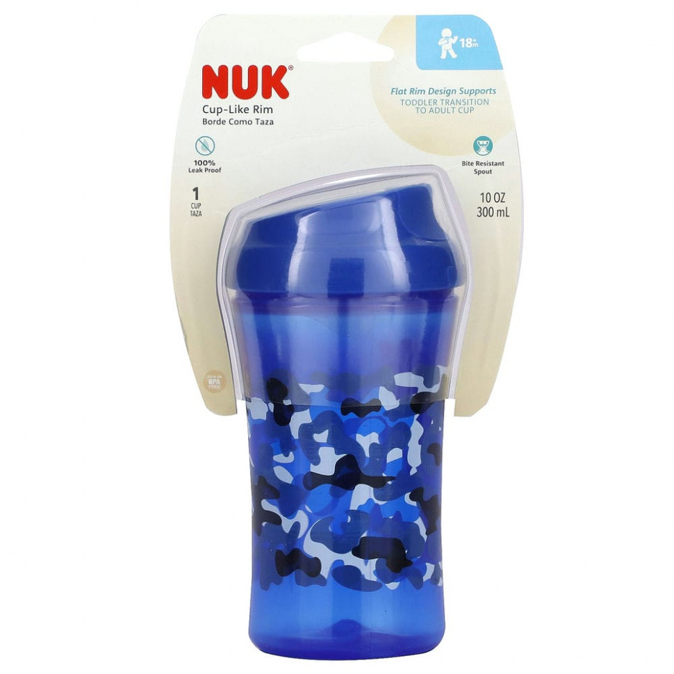 ���� ������ (Iherb) NUK, ������������ ������, �� 18 �������, �����, 300 �� (10 �����), ������ �� 960 ���