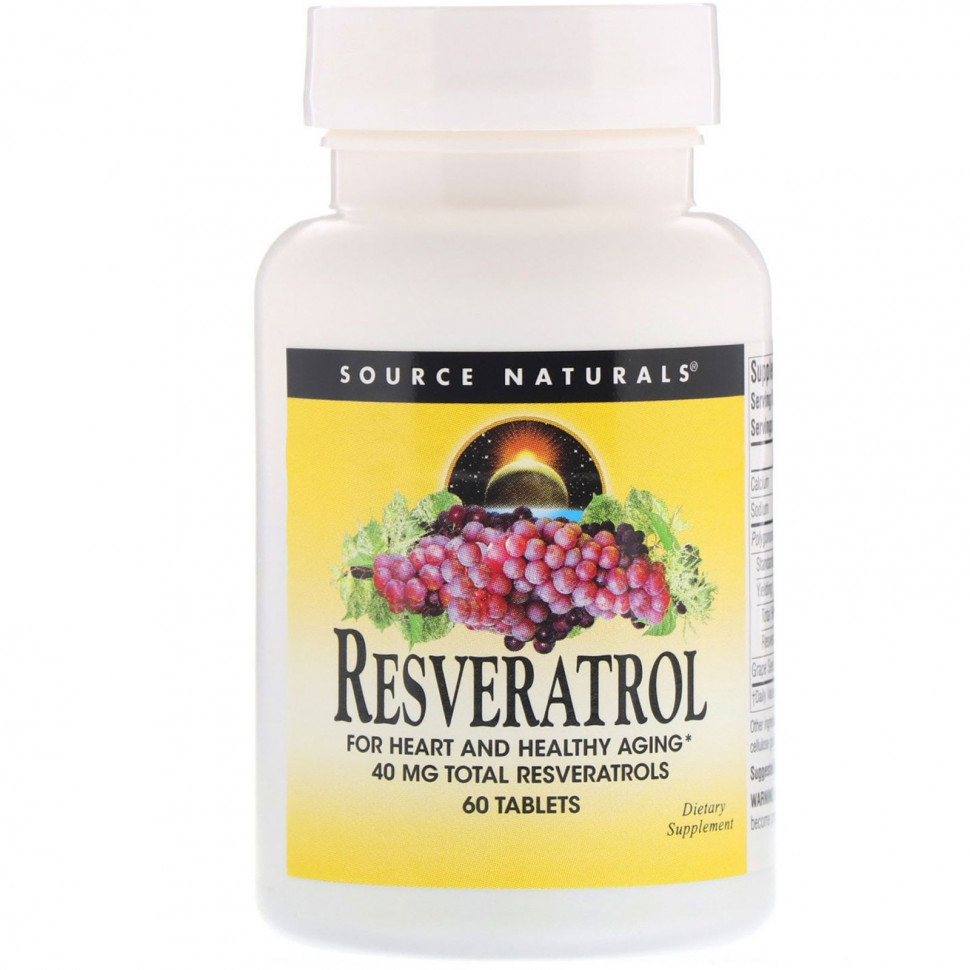 ���� ������ (Iherb) Source Naturals, �����������, 60 ��������, ������ �� 1750 ���