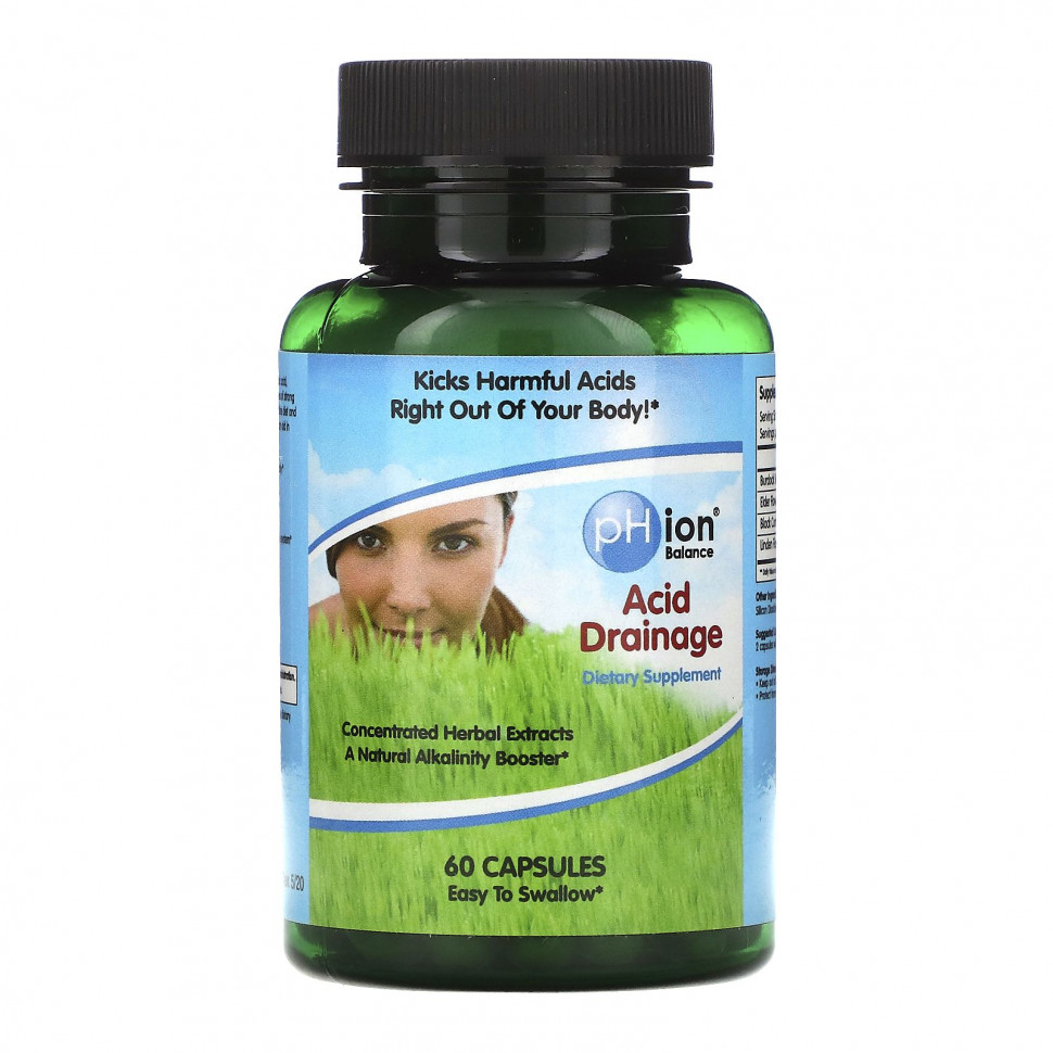   (Iherb) pHion Balance, Acid Drainage, 60 ,   4940 