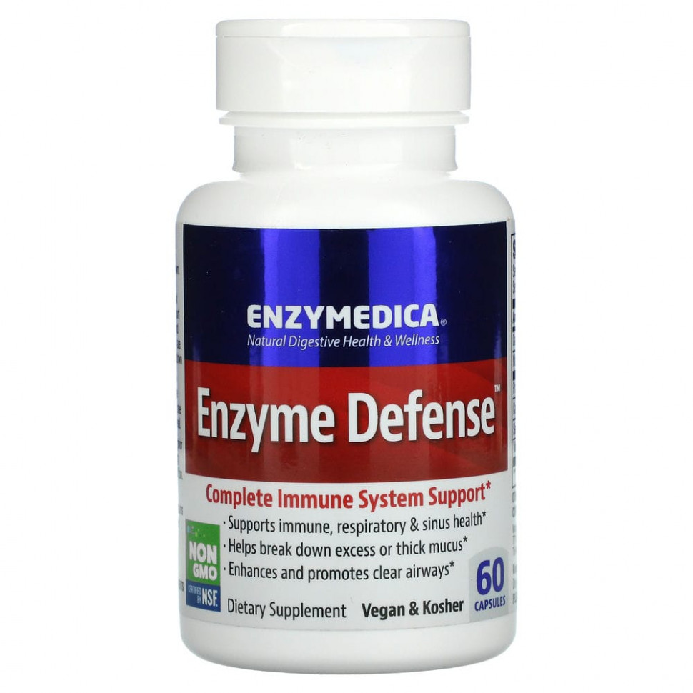   (Iherb) Enzymedica, Enzyme Defense, 60     -     , -, 