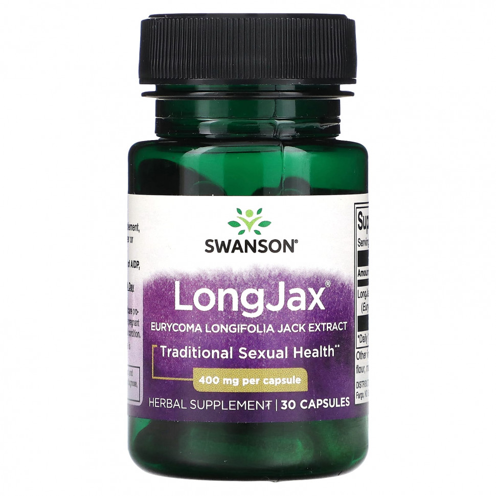   (Iherb) Swanson, LongJax,   , 400 , 30 ,   4710 