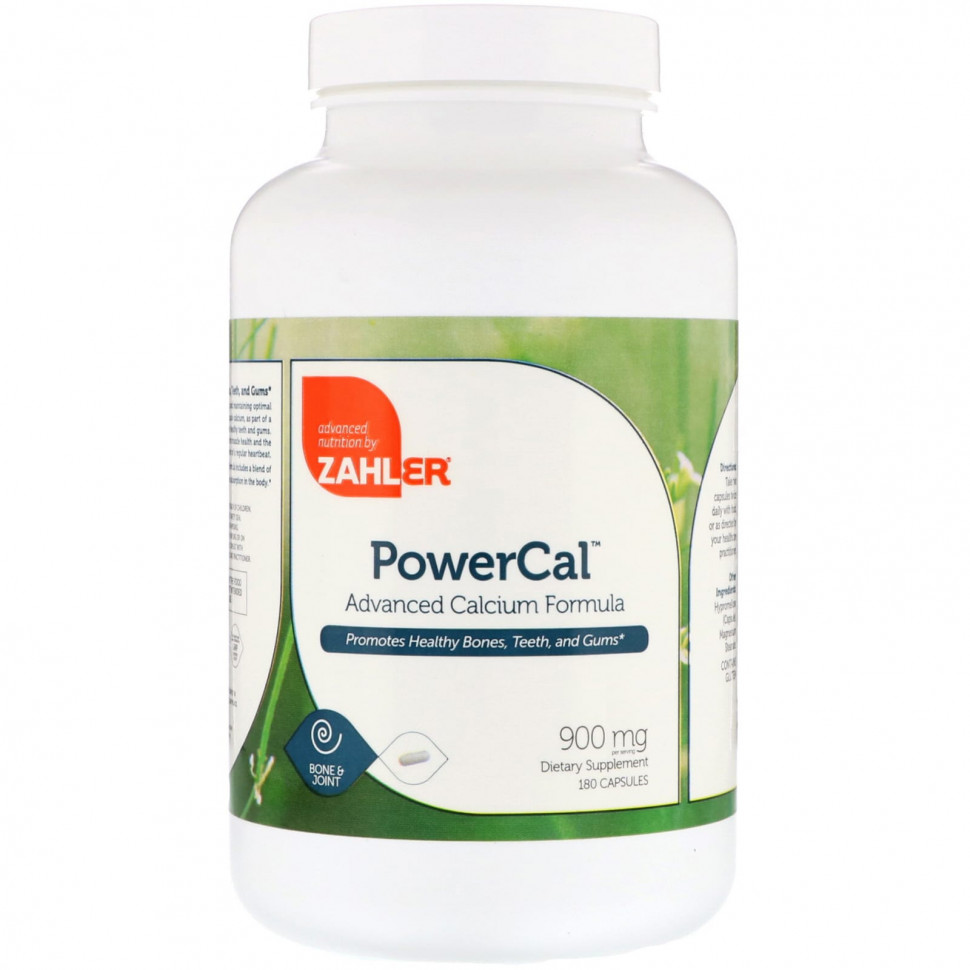   (Iherb) Zahler, PowerCal,   , 900 , 180     -     , -, 