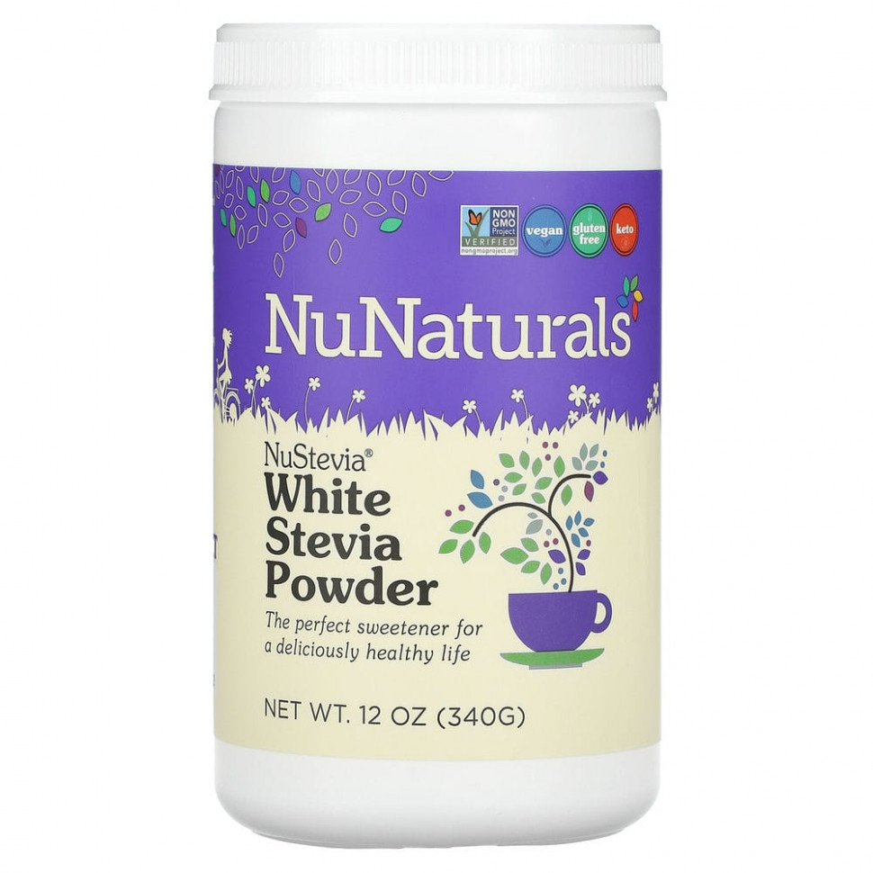   (Iherb) NuNaturals, NuStevia   , 12  (340 )    -     , -, 