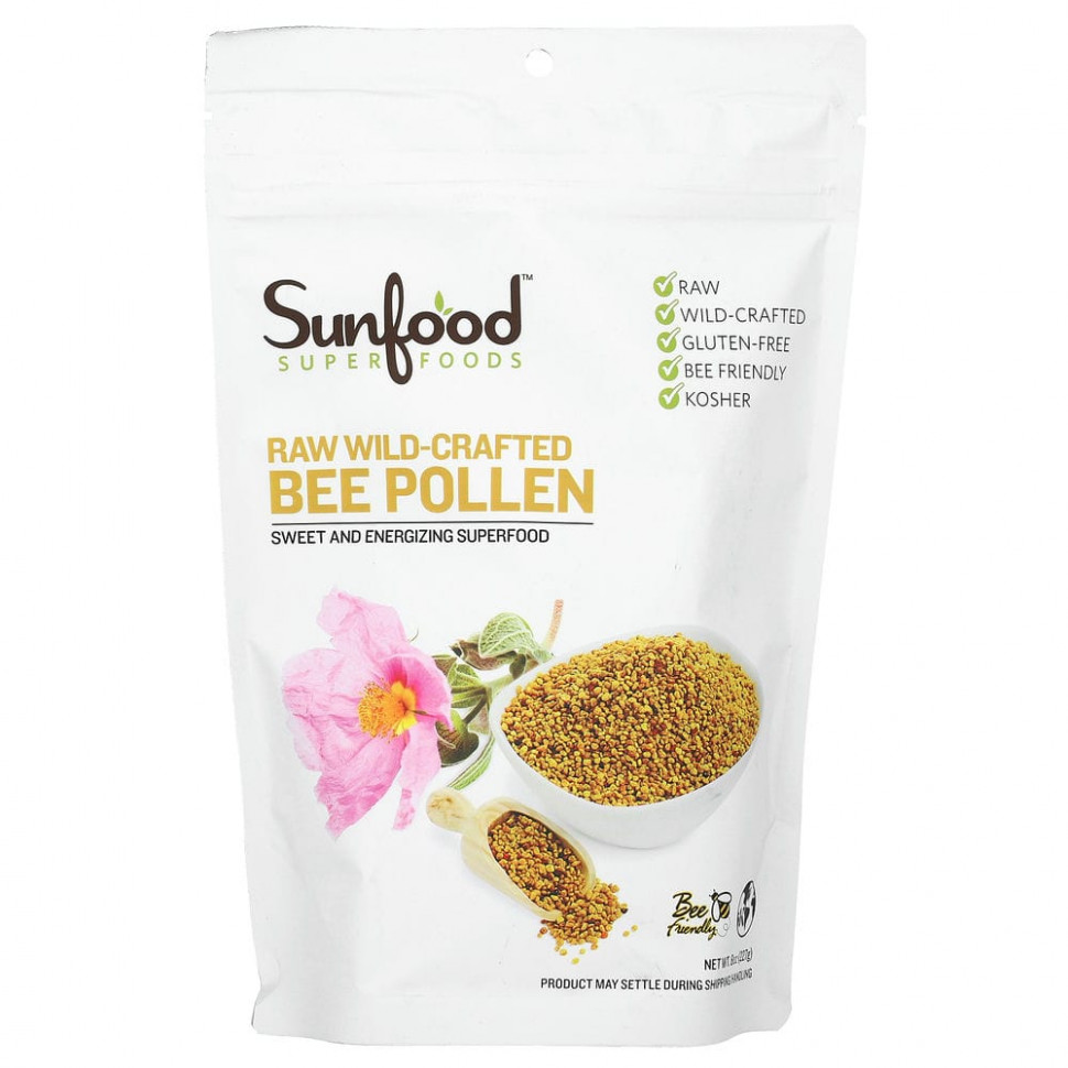 ���� ������ (Iherb) Sunfood, ����� �������� ������, ��������� � ������������ ��������, 227 � (8 �����), ������ �� 3490 ���