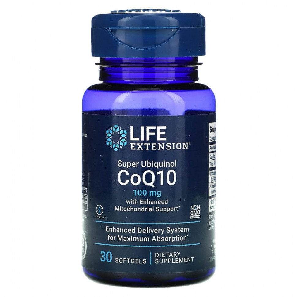   (Iherb) Life Extension,   Q10    , 100 , 30      -     , -, 