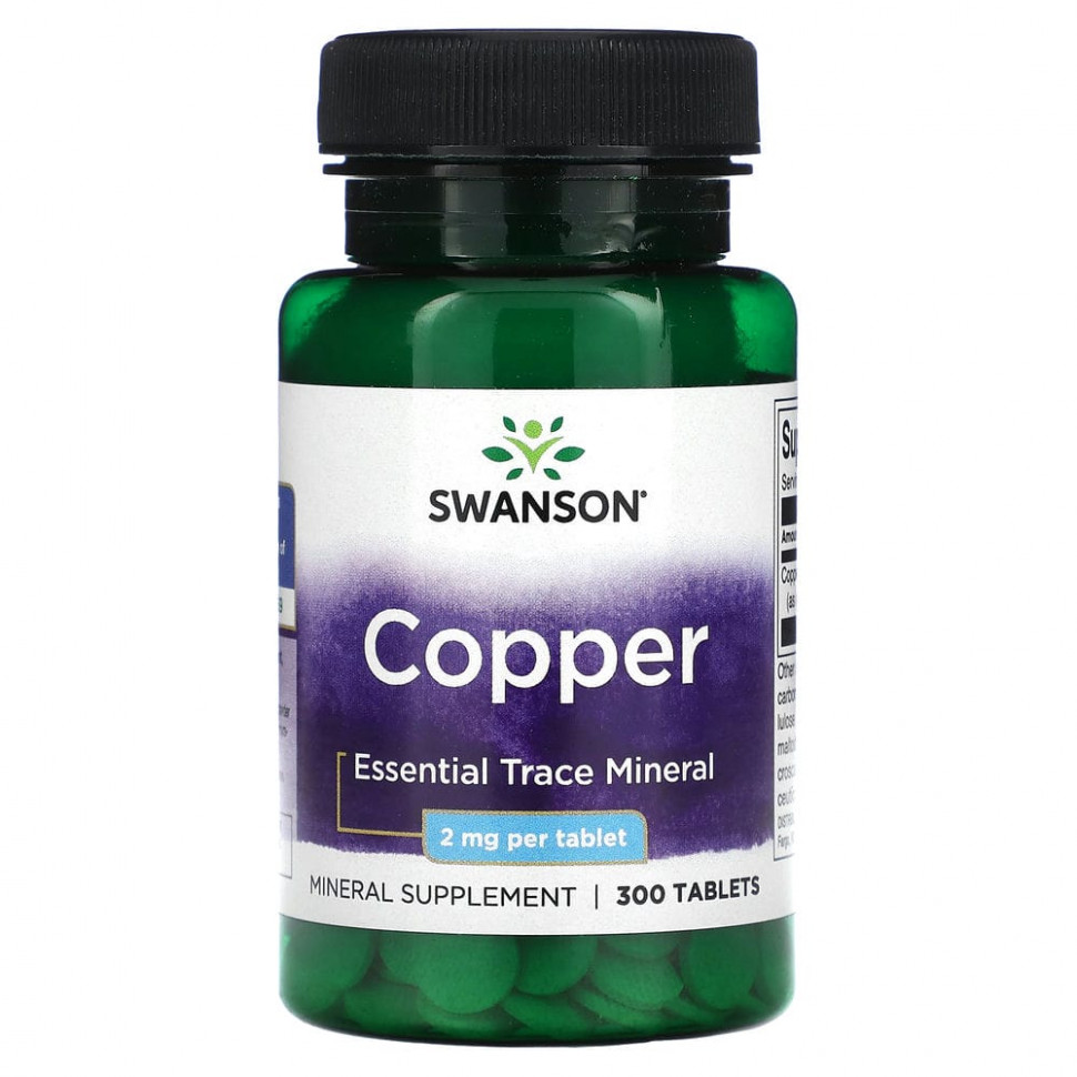 ���� ������ (Iherb) Swanson, ����, 2 ��, 300 ��������, ������ �� 1110 ���