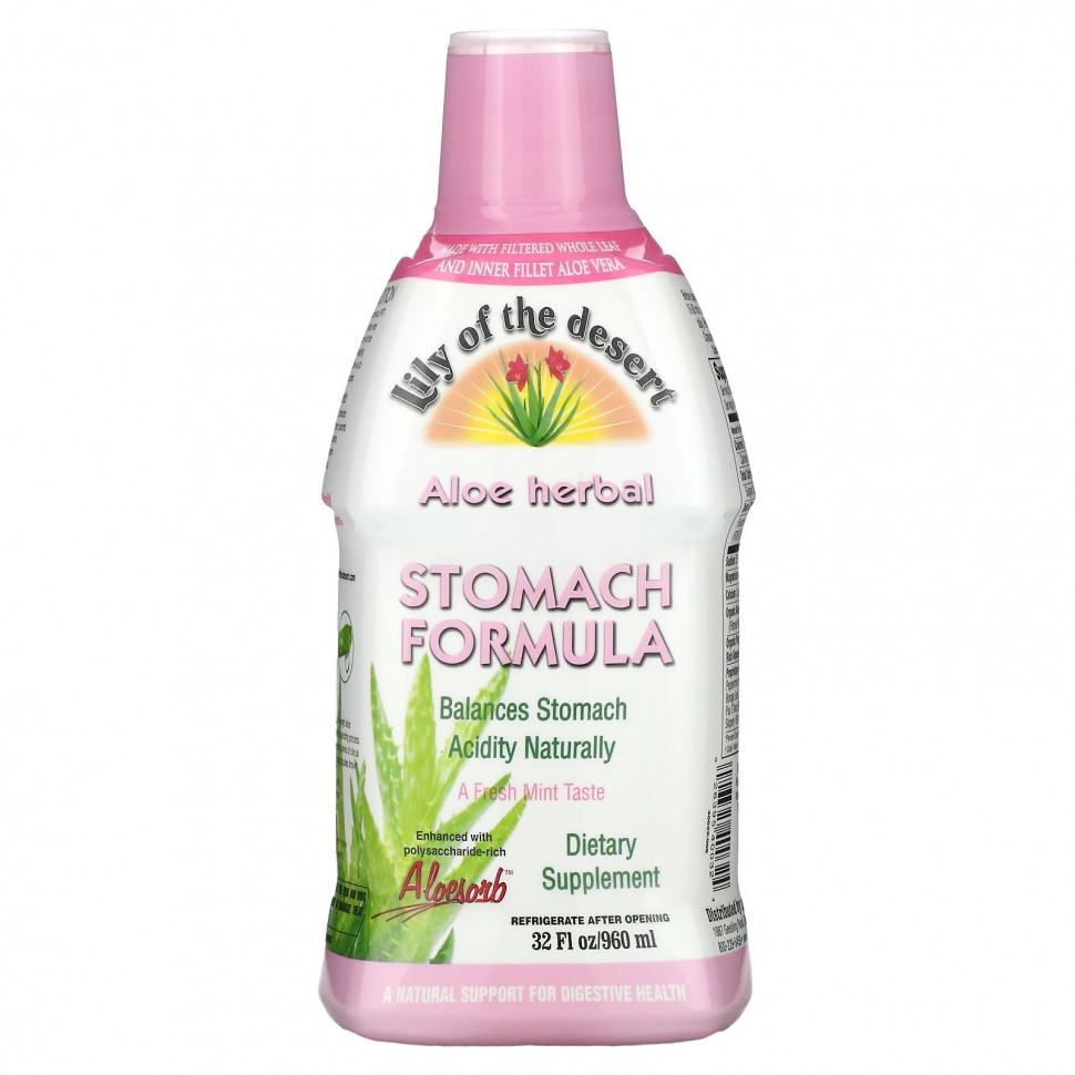 ���� ������ (Iherb) Lily of the Desert, Aloe Herbal, �������� ��� �������, ����, 960 �� (32 ����. �����), ������ �� 4230 ���