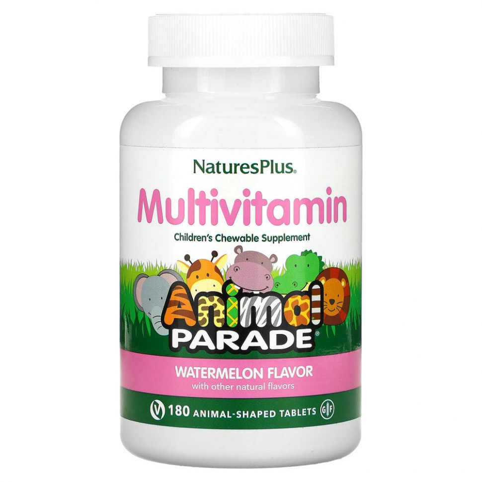   (Iherb) NaturesPlus, Animal Parade,    ,   , 180        -     , -, 