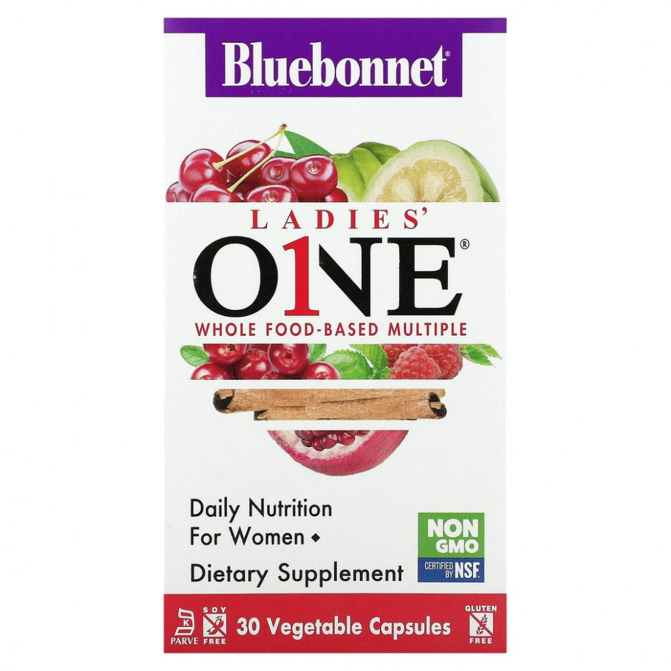 ���� ������ (Iherb) Bluebonnet Nutrition, Ladies 'ONE, ����������� �������� �� ������ ������� ���������, 30 ������������ ������, ������ �� 2760 ���