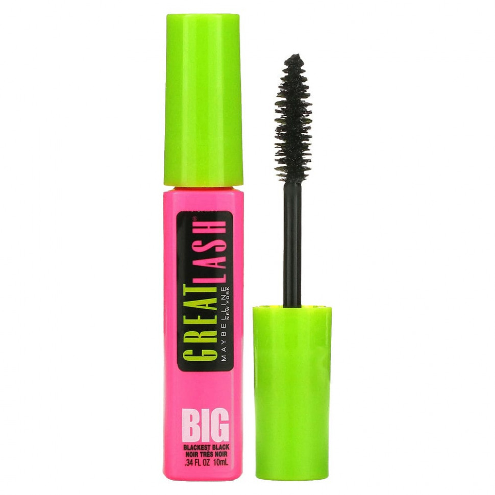   (Iherb) Maybelline,    Great Lash Big,  130 -, 10     -     , -, 