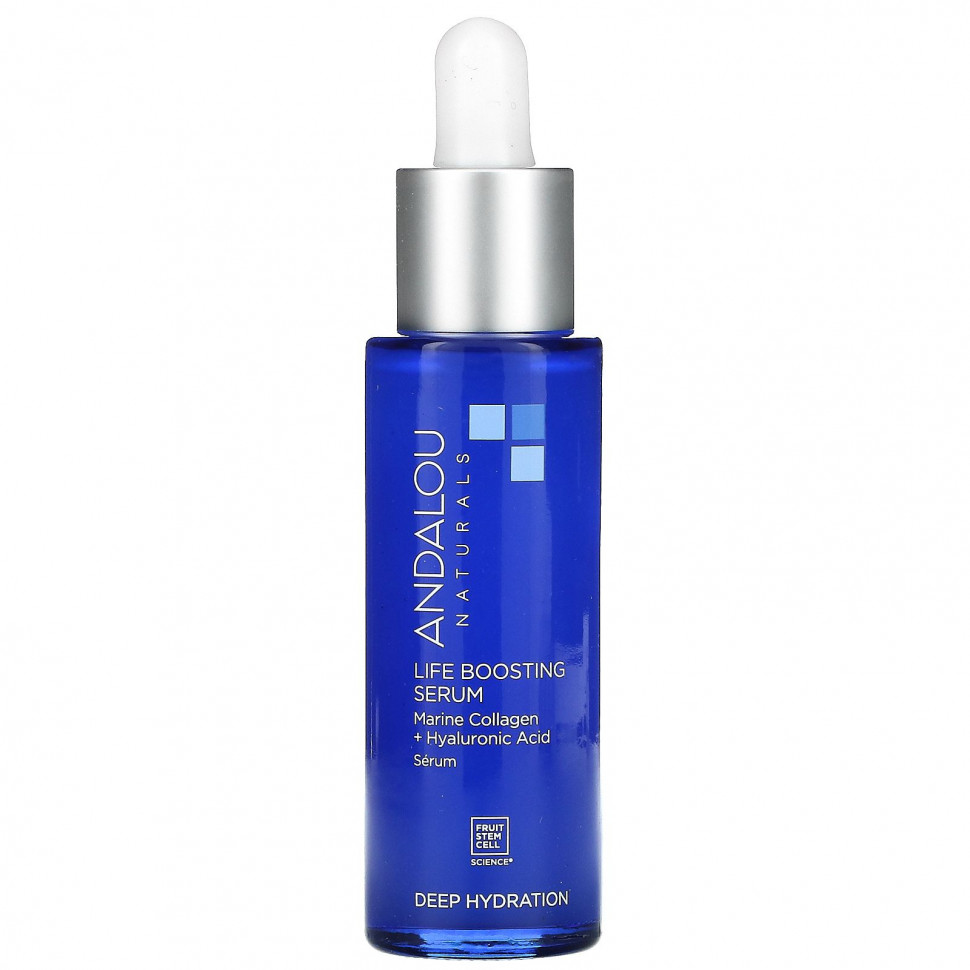   (Iherb) Andalou Naturals, Life Boosting Serum,       , 1   (30 )    -     , -, 