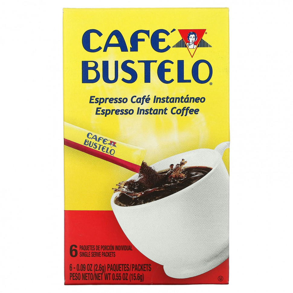   (Iherb) Caf? Bustelo,   , 6   2,6  (0,09 )    -     , -, 