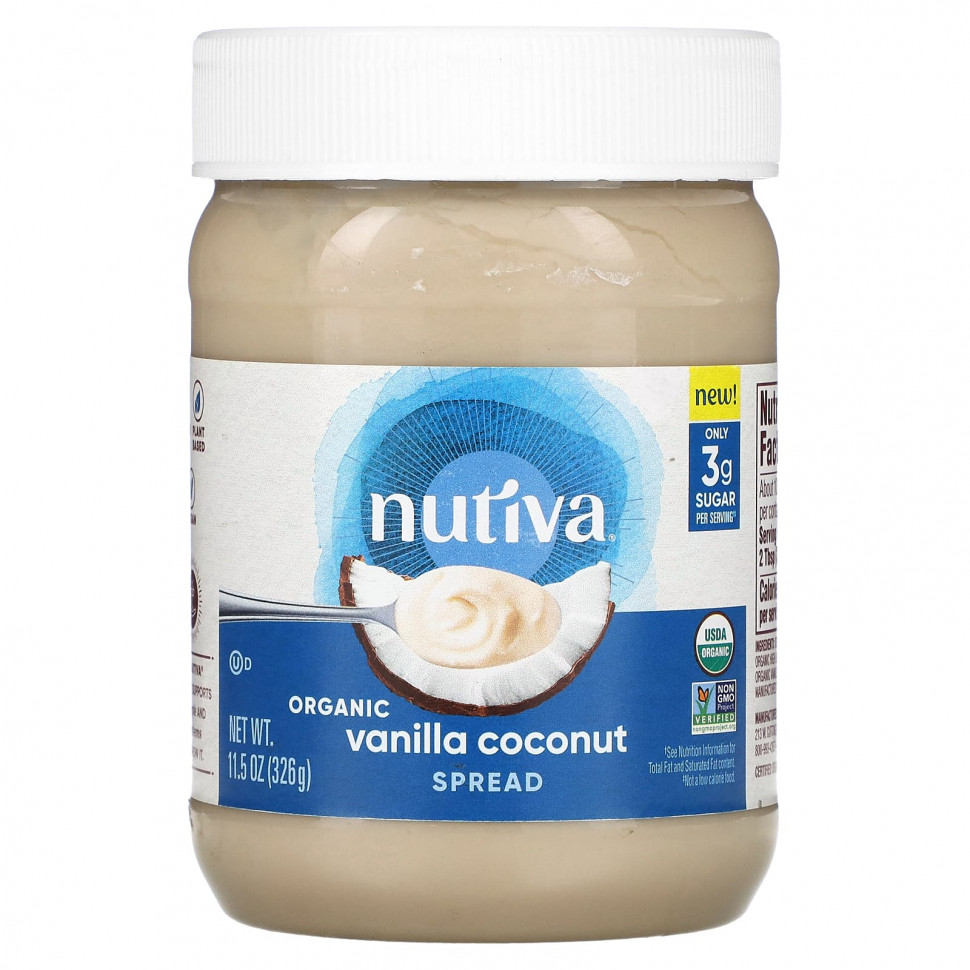 ���� ������ (Iherb) Nutiva, ������������ ������ � �����, 326 � (11,5 �����), ������ �� 2000 ���